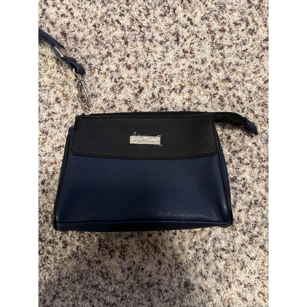 New LIMITED EDITION Salvatore Ferragamo Amenity Bag for EVA Air Wristlet Two Ton